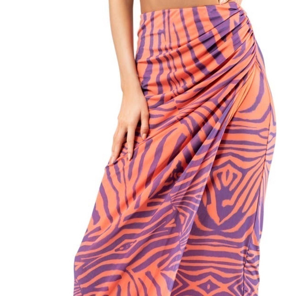 Zebra print maxi skirt - Picture 2 of 6